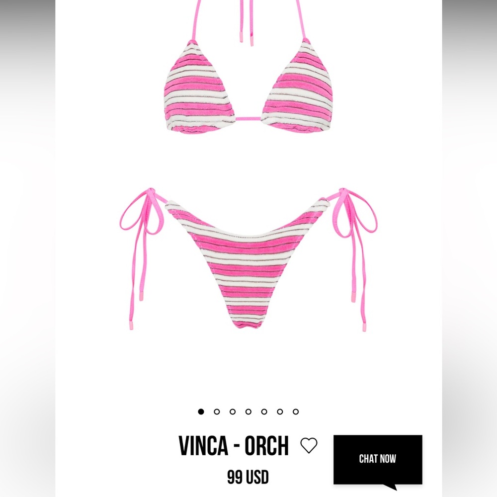 Triangl swimsuit.